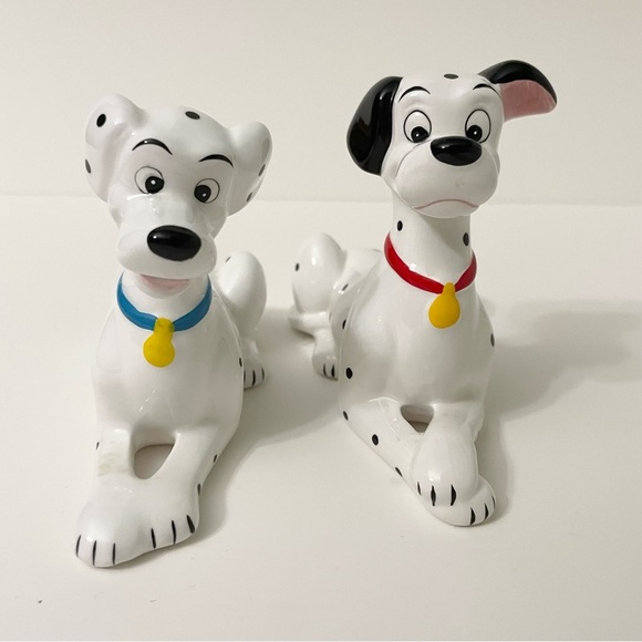 Vintage Lot is 2 Disney's 101 Dalmatians Ceramic Figurines - Picture 7 of 16